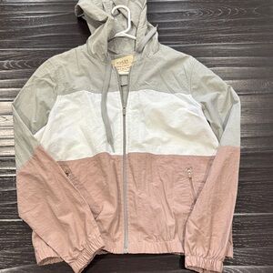 Ashley Colorblock Hooded Jacket